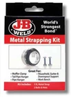 Jb Weld 37990 Exhaust Clamp Metal Strapping Kit Inc 5FT 2 Bolts & Nuts Brand. Price: $20.07.
