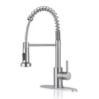 Djs Kitchen Faucets With Pull Down Sprayer Regular Size, Brushed Nickel New. Price: $38.49.