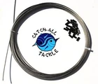 49-STRAND Cable Bright 7X7 Stainless Steel Kit 30FT 275LB 1.2MM W/10 1.3MM Cr... New. Price: $24.13.