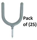 Crawford SS13-25 Vinyl Coated Screw "u" Shaped Storage Tool Hooks Pack New. Price: $39.90.