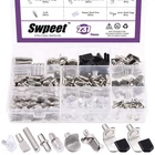 Swpeet 237PCS 9 Styles Nickel Plated And Metal Shelf Pins Kit With One Size New. Price: $26.99.