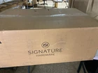 Signature Hardware SHGR2B3322WH Totten 33" 50/50 Double Basin Granite Sink - Whi Open. Price: $355.99.