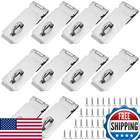 Sehoi 10 Pcs Padlock Hasp Latch Stainless Steel Heavy Duty New. Price: $27.99.