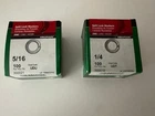 2- Hillman Boxed Split Lock Washers 1/4" 5/16" 100 Ct New. Price: $8.00.