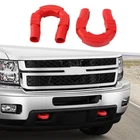 Jimen For Silverado Tow Hook Cover, 2PCS Front Hitch Fit Red New. Price: $28.97.