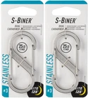 Nite Ize S-biner Stainless Steel Dual Carabiner #3 (2-PACK) New. Price: $12.74.