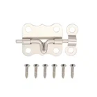 Everbilt 1-3/4" Satin Nickel Decorative Chest Box Cabinet Barrel Bolt 19902 New. Price: $14.00.