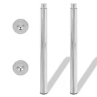 2 Telescopic Table Legs Furniture Accessory Spare Multi Colors Vidaxl New. Price: $75.99.