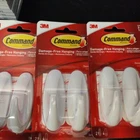 Command 3M Medium Designer White, 2-HOOKS, Organize & Decorate 17081ES New. Price: $16.99.