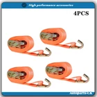 1.5" X 15' 4400 Lb Ratchet Straps With J Hook Heavy Duty Tie Down Pack Us New. Price: $22.25.