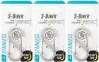 Nite Ize S-biner Stainless Steel Dual Carabiner #2 (3-PACK) New. Price: $13.25.