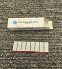 (qty 144) Fine Balance Auto 1/4OZ Gray Adhesive Stick-on Wheel Weights Grade New. Price: $32.98.