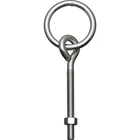 N220632 National 3/8 In. X 5-1/8 Zinc Ring Eye Bolt New. Price: $32.38.