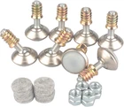 Furniture Levelers Swivel Feet,angle Height ADJUSTABLE(1/4-20 Nut Inserts Kit... New. Price: $21.74.