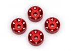 Traxxas 10257-RED Machined Aluminum Wheel Washers, New. Price: $19.95.
