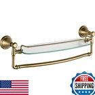 Delta 79710-CZ 18 Glass Shelf Bar Champagne Bronze New. Price: $105.65.