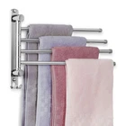 Bathroom Towel Rack Jsver 4 Arms Swivel Holder, Bar Wall Mounted,... New. Price: $27.81.