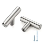 10 Brushed Nickel Cabinet Knobs, 2IN Length Pack, New. Price: $20.41.