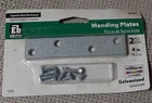 Everbilt 4" Galvanized Mending Plates 2PCS New Package. Price: $8.95.