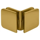 Crl Brass Traditional Style 90 Degree Glass-to-glass Clamp New. Price: $26.99.