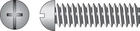 Hillman No. 10-24 2IN Combination Round Head Zinc-plated Steel Machine Screws New. Price: $34.38.