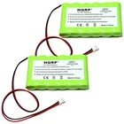 2-PACK Battery For Ademco Honeywell Series Security Systems, Lynxrchkithc New. Price: $37.95.