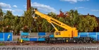 Heavy Duty 8 Axle Rail Crane With Spreader Bar Extending Boom- Ho Scale Kit. Price: $165.95.