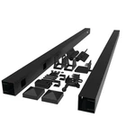 Barrette Outdoor Living 73050638 Rail Adjustable Gate Kit Aluminum Fence, Blac New. Price: $221.47.