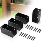 Forogore Pcs Stainless Steel Deck Railing Brackets Connectors 2X4 Br... New. Price: $29.38.