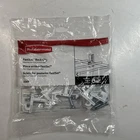 Rubbermaid Fast Set Back With Drive Pin, Clips #3D69-LW-WHT New. Price: $9.99.