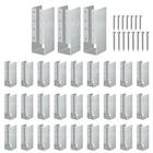 Gawicpy Concealed Stainless Steel Joist Hangers 10-30PCS 2X6 4X6 4X8 Screws New. Price: $159.97.