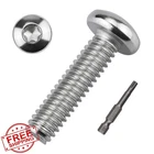 Eastlo #8-32 3/4" Pan Torx Machine Screws, 304 Stainless Steel, 100 Pcs I... New. Price: $20.00.