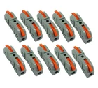 Wire Connectors, Compact Lever Terminals 1 Into Out Sp... New. Price: $15.55.