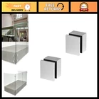 Heavy Duty Stainless Steel Glass Clamp Standoffs - Square Inline Design, 2" For New. Price: $59.99.