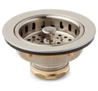 Signature Hardware PCH-5027-CP 3-1/2" Wing Nut Basket Strainer- Chrome New. Price: $45.00.