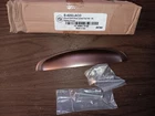 Signature Hardware Edvard Solid Brass Curved Cup Pull - Oil Rubbed Bronze Open. Price: $12.35.