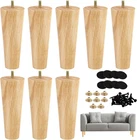 Ruisita Pieces Furniture Couch Legs 6 Inch Round Solid Wood Sofa With M8 New. Price: $38.65.