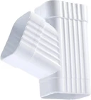 Vyh Downspout Gutter For Connector 2X3,SQUARE Diverter White Rain New. Price: $31.09.