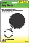 Hy-ko Key Reel Belt Clip 2-1/2" Dia. Black Carded New. Price: $65.95.