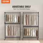 Heavy Duty Clothes Rack, 400 Lbs Load Capacity New. Price: $76.23.