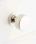 Signature Hardware Colmar 1-1/4 Inch Diameter Round Cabinet Knob Polished Nickel New. Price: $13.99.