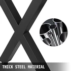 Set Of Steel Table Legs, 28''HEIGHT 24''WIDE Dining Heavy Duty 3. New. Price: $96.84.