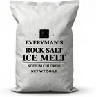 Home And Country Usa Everyman Rock Salt Ice Melt 50 Lb Bag, Deicing For New. Price: $142.83.