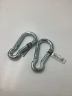 (qty 2) National Hardware N222-893 Safety Spring Snaps 360 Lb Working Load Steel New. Price: $17.99.