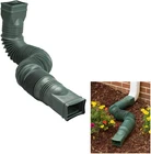 Amerimax Green Flexible Downspout Extension Gutter Connector Rainwater Drainage New. Price: $41.99.