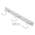 Everbilt 16 In Wall-mounted Steel & Plastic White Storage Tool Organizer New. Price: $11.97.