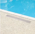 Signature Hardware Carmen Outdoor Linear Shower Drain 60 Stainless Steel Open. Price: $350.00.