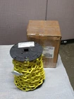 New Apex Tool Yellow Polycoat Proof Coil Chain PD0722127 1/4" 60' Ft Reel. Price: $98.00.