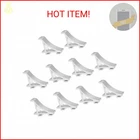 Uxcell 10PCS Refrigerator Shelf Clips, 0.8" Aluminum Freezer Shelving Pegs Repla New. Price: $12.36.