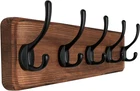Skoloo Rustic Wall Mounted Coat Rack With 16 Inch Mounting Hole Distance, Pine New. Price: $35.20.